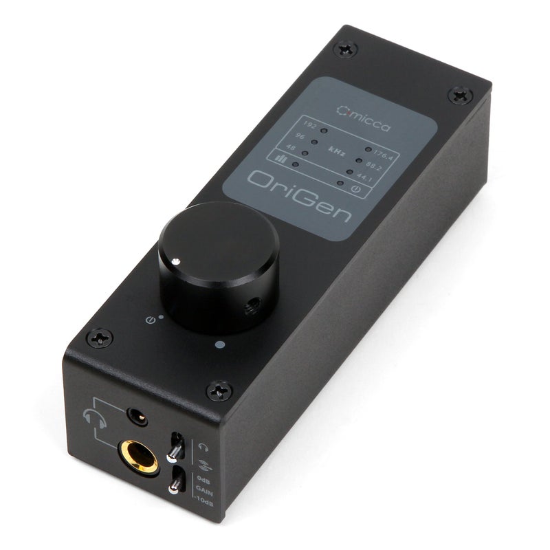 Micca OriGen G3 HiFi USB and Optical DAC Amp for Headphones and Powered Speakers, 24-Bit/192kHz, Earphone Amplifier, Preamp, Volume Control, for Desktop Computers and Laptops - Image 1